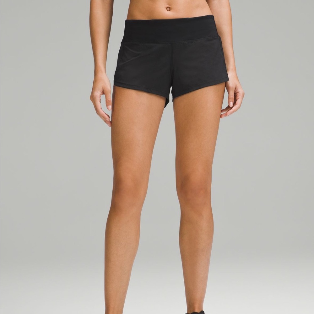 Lululemon Low Rise Speed Up Shorts 2.5”
